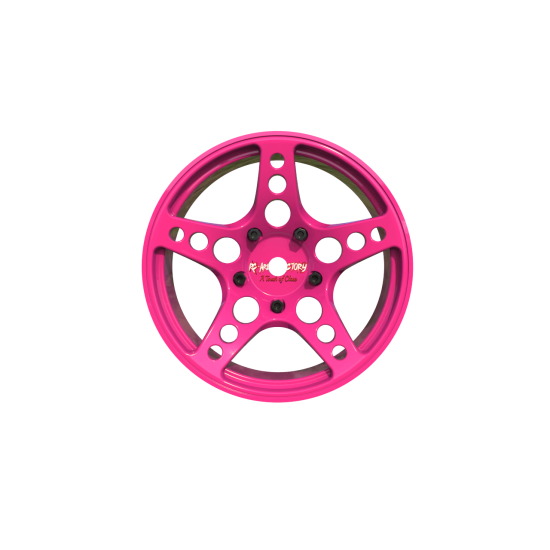 R-Fighter Wheels Offset 6mm Pink (2pcs)