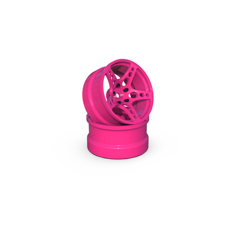 R-Fighter Rims Pink Offset 8mm (2pcs)