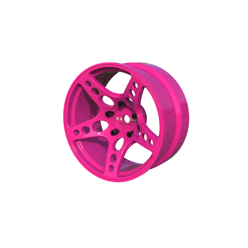 R-Fighter Rims Pink Offset 8mm (2pcs)