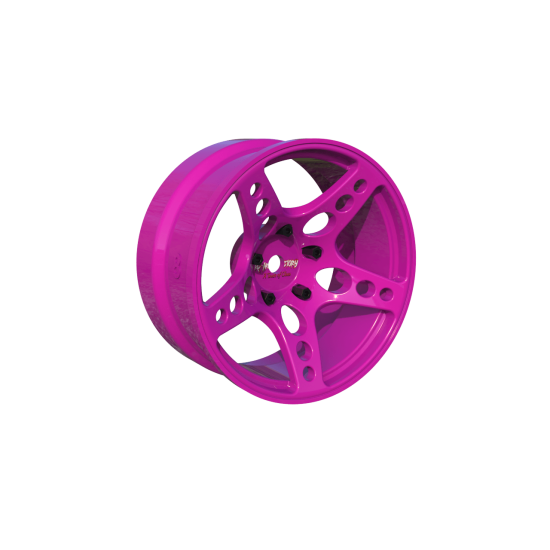 R-Fighter Wheels Offset 8mm Purple (2pcs)