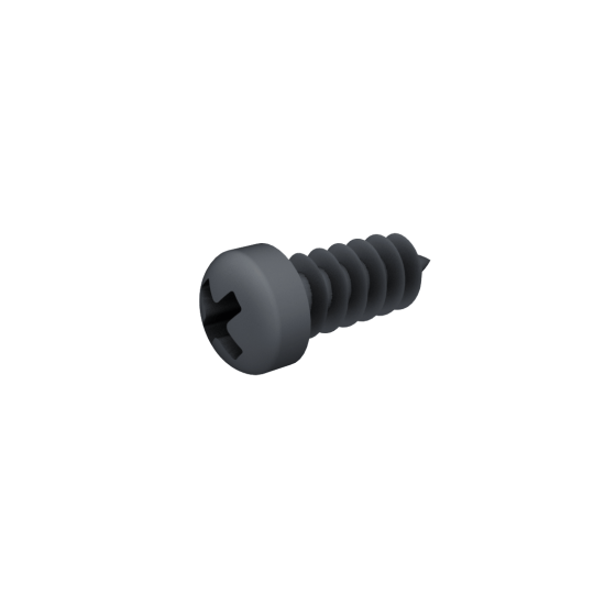 Self Tapping Screw 1.2*3mm Black