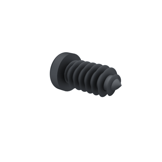 Self Tapping Screw 1.5*3mm Black