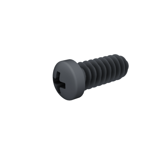 Self Tapping Screw 1.5*4mm Black