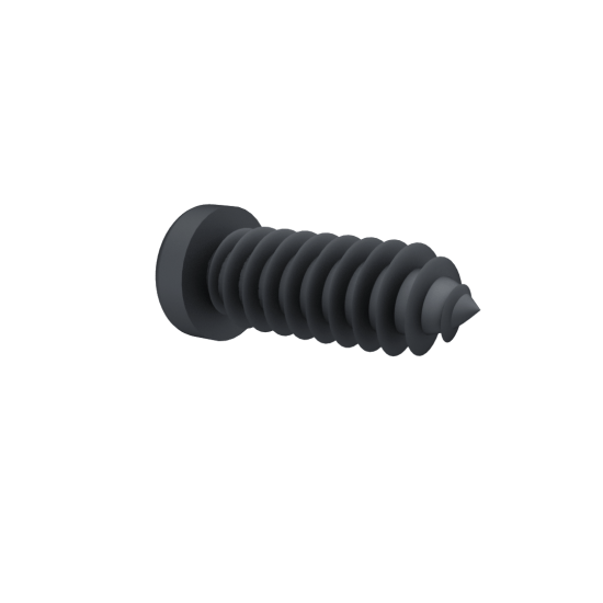 Self Tapping Screw 1.5*4mm Black