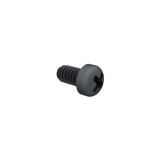 Self Tapping Screw 2*4mm Black