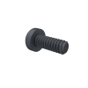 Cross Pan Head Screw 1.6*4mm Black