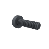 Cross Pan Head Screw 1.6*5mm Black