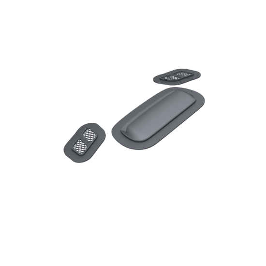 Subaru GC8 Hood Air Intakes