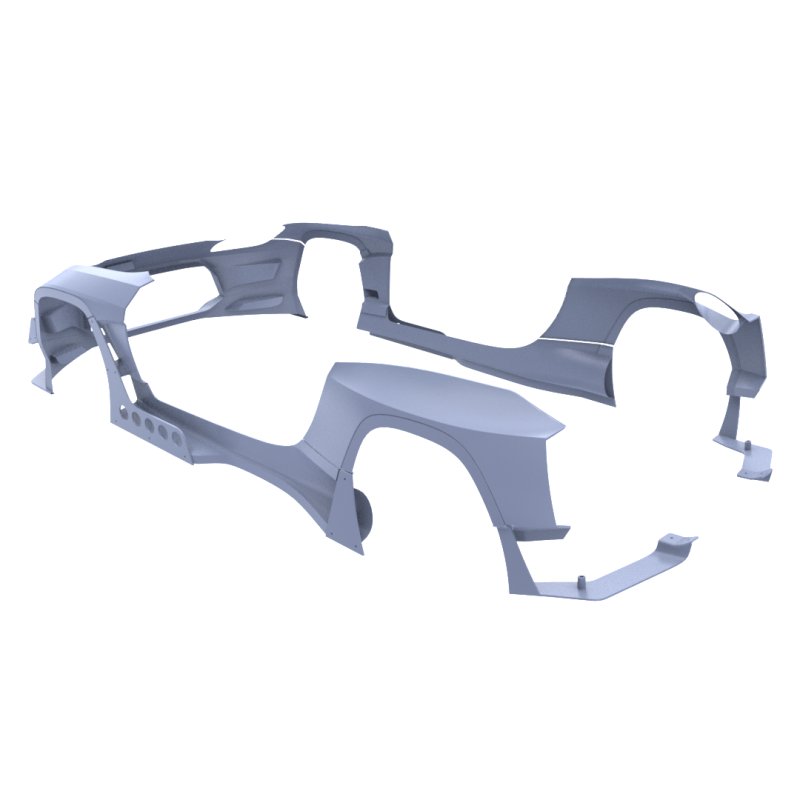 GR WORKS TOYOTA GR86 Edition V1 Wide Body Kit