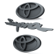 Emblem Set for Toyota Supra GR A90